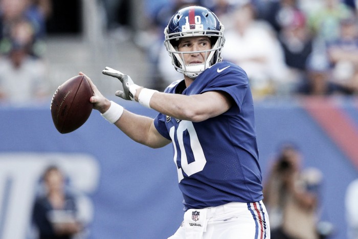 New York Giants bench Eli Manning; Geno Smith to start Sunday at Oakland