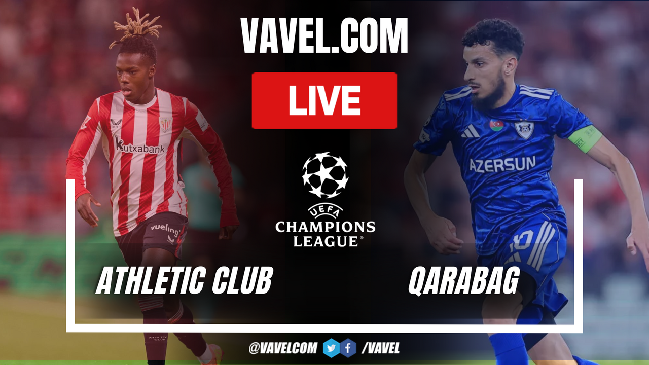 Athletic Club vs Qarabag LIVE Score Updates in UEFA Champions League