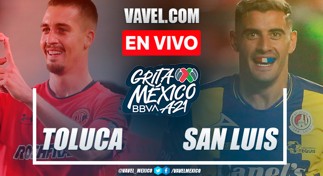 Resumen y goles: Toluca 1-2 Atlético San Luis en Liga MX 2021 Resumen y goles: Toluca 1-2 Atlético San Luis en Liga MX 2021