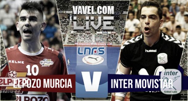 Resultado ElPozo Murcia - Inter Movistar en la final LNFS 2015 (4-5)
