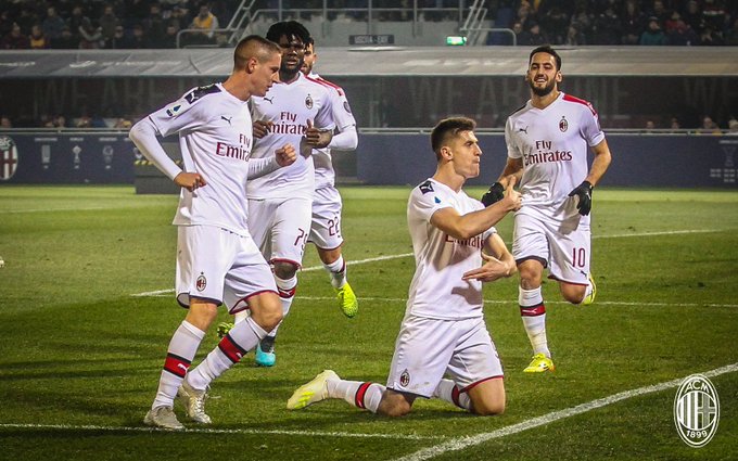 Serie A - Un Milan in crescita batte il Bologna per 3-2