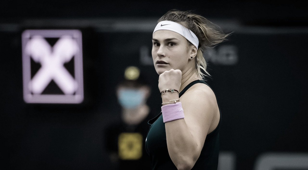Sabalenka derrota Mertens e é campeã do WTA de Linz