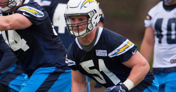 San Diego Chargers Rookie Linebacker Making Push For Starting Role