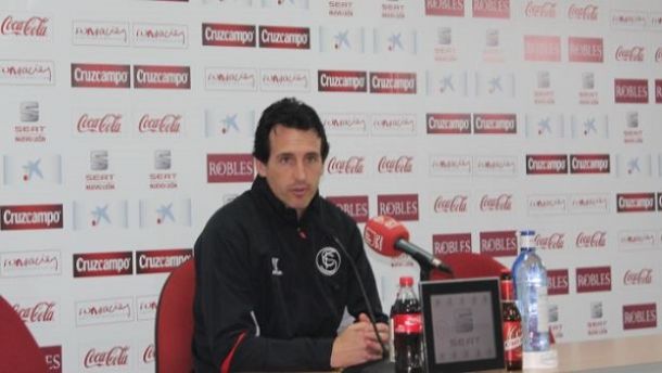 Emery: "Pensamos a corto plazo, en ganar al Málaga"