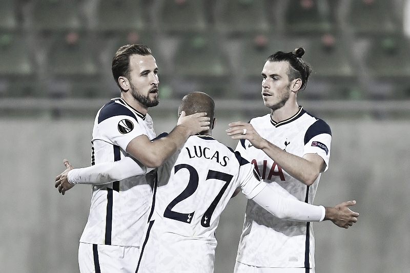 Com boa atuação de Lucas Moura e Harry Kane, Tottenham vence Ludogorets Com boa atuação de Lucas Moura e Harry Kane, Tottenham vence Ludogorets