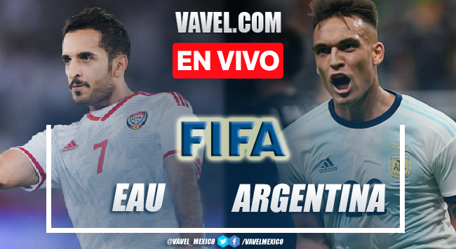 Emiratos Árabes Unidos vs Argentina EN VIVO: ¿cómo ver la transmisión de TV en línea en un partido amistoso?  |  15/11/2022