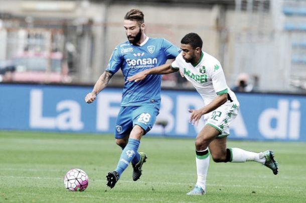 Maccarone rompe l'imbattibilità del Sassuolo, l'Empoli vince 1-0