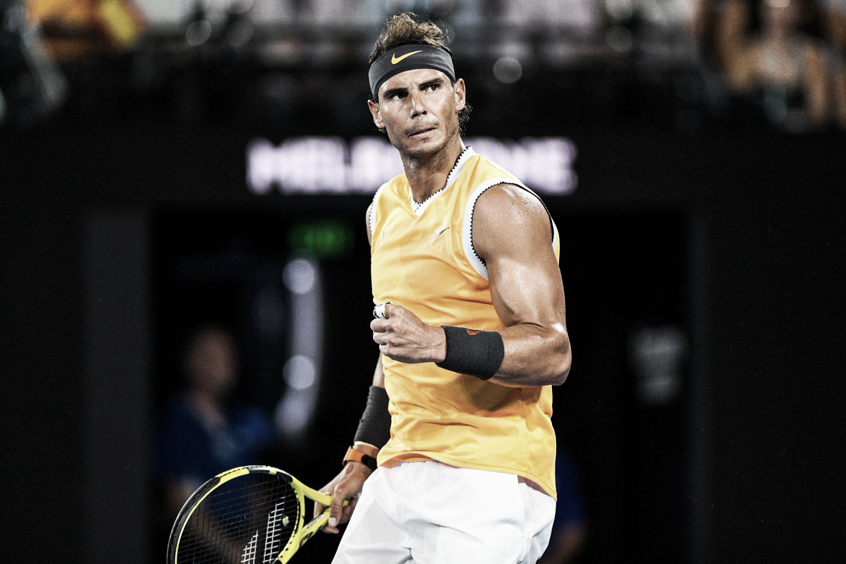 Jogando em alto nível, Nadal atropela Tsitsipas e está na decisão do Australian Open Jogando em alto nível, Nadal atropela Tsitsipas e está na decisão do Australian Open