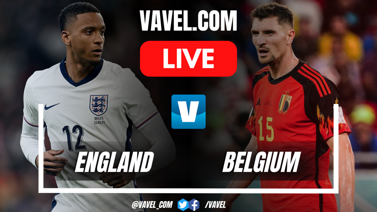 Goals and Summary: England 2-2 Belgium in 2024 Friendly Match