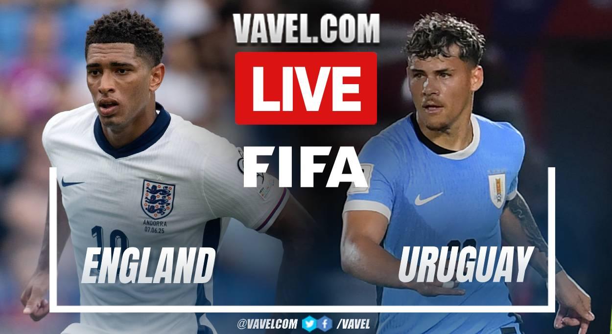England vs Uruguay LIVE Score Updates in Friendly Match