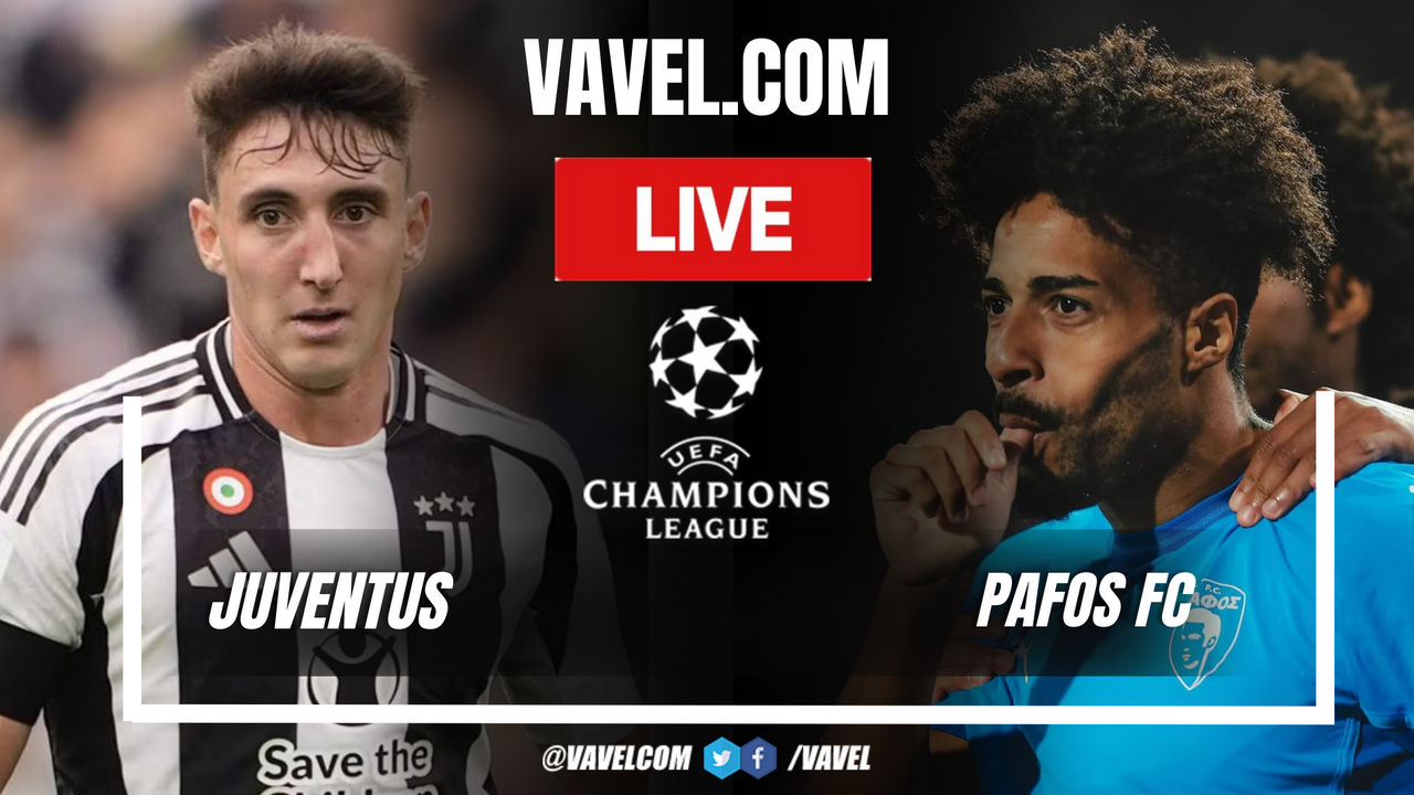 Juventus vs Pafos FC LIVE Score Updates in UEFA Champions League Match