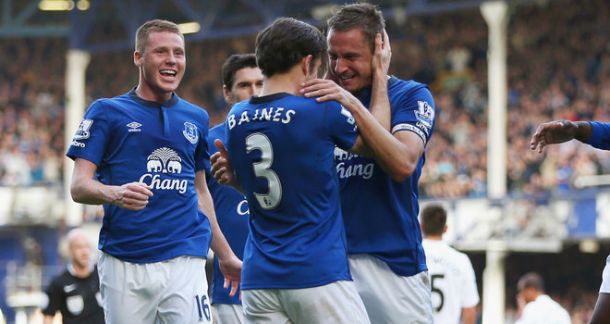 Everton 3-0 Aston Villa - Baines Stars As Toffees Dominate Villains
