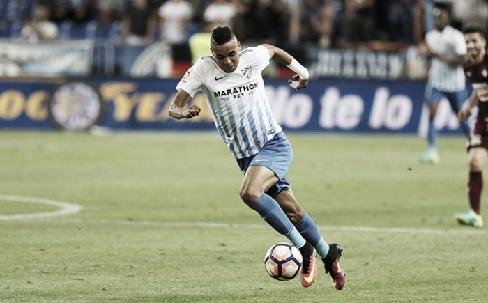En-Nesyri, tercer goleador más joven con el Málaga en Primera