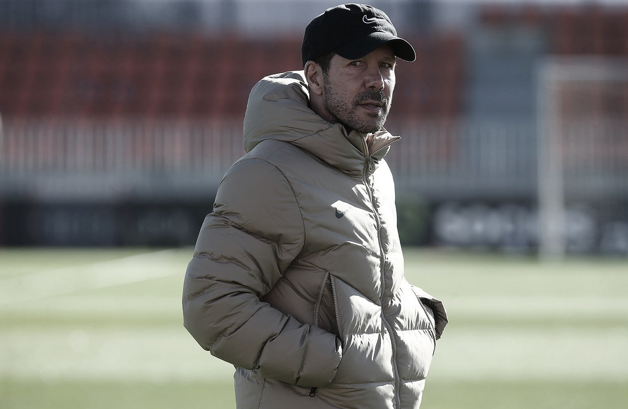 Simeone: "No tenemos otro pensamiento que partido a partido" Simeone: "No tenemos otro pensamiento que partido a partido"