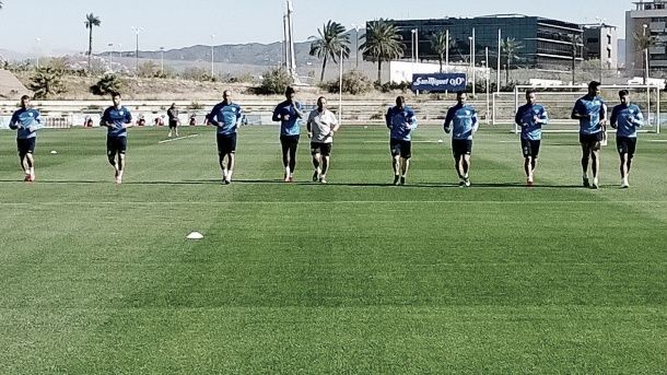 El Málaga vuelve a los entrenamientos