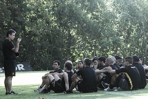 Primer entrenamiento de Peñarol en 2015