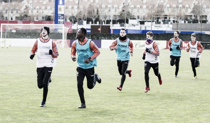 Plan de trabajo del Real Valladolid para recibir a Osasuna Plan de trabajo del Real Valladolid para recibir a Osasuna
