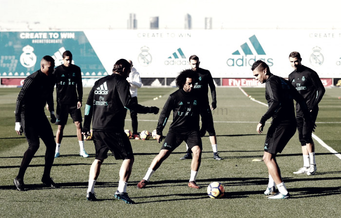El Real Madrid ya está trabajando el partido frente al Sevilla El Real Madrid ya está trabajando el partido frente al Sevilla