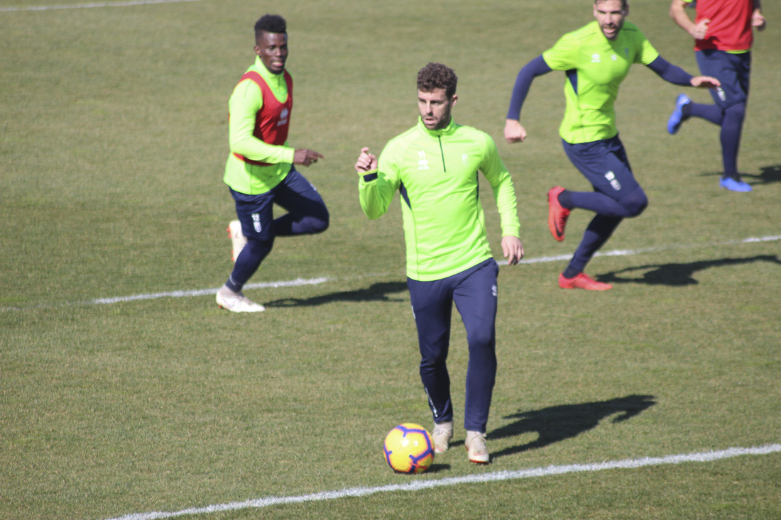 El Granada CF se prepara para visitar al Almería con cuatro entrenamientos