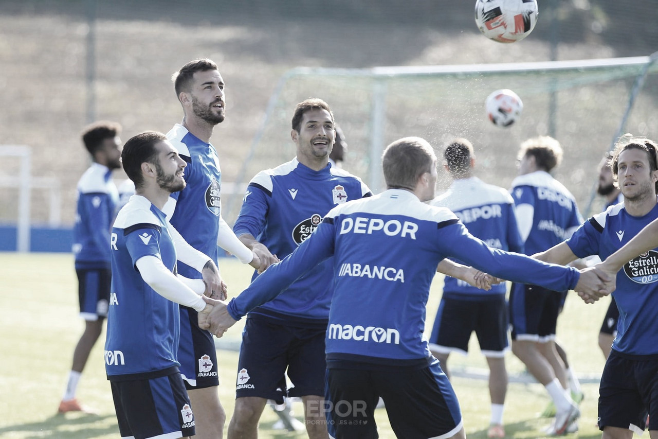 Vuelta a Abegondo y
poca carga de entrenamiento a 48 horas de visitar a Unionistas Vuelta a Abegondo y
poca carga de entrenamiento a 48 horas de visitar a Unionistas