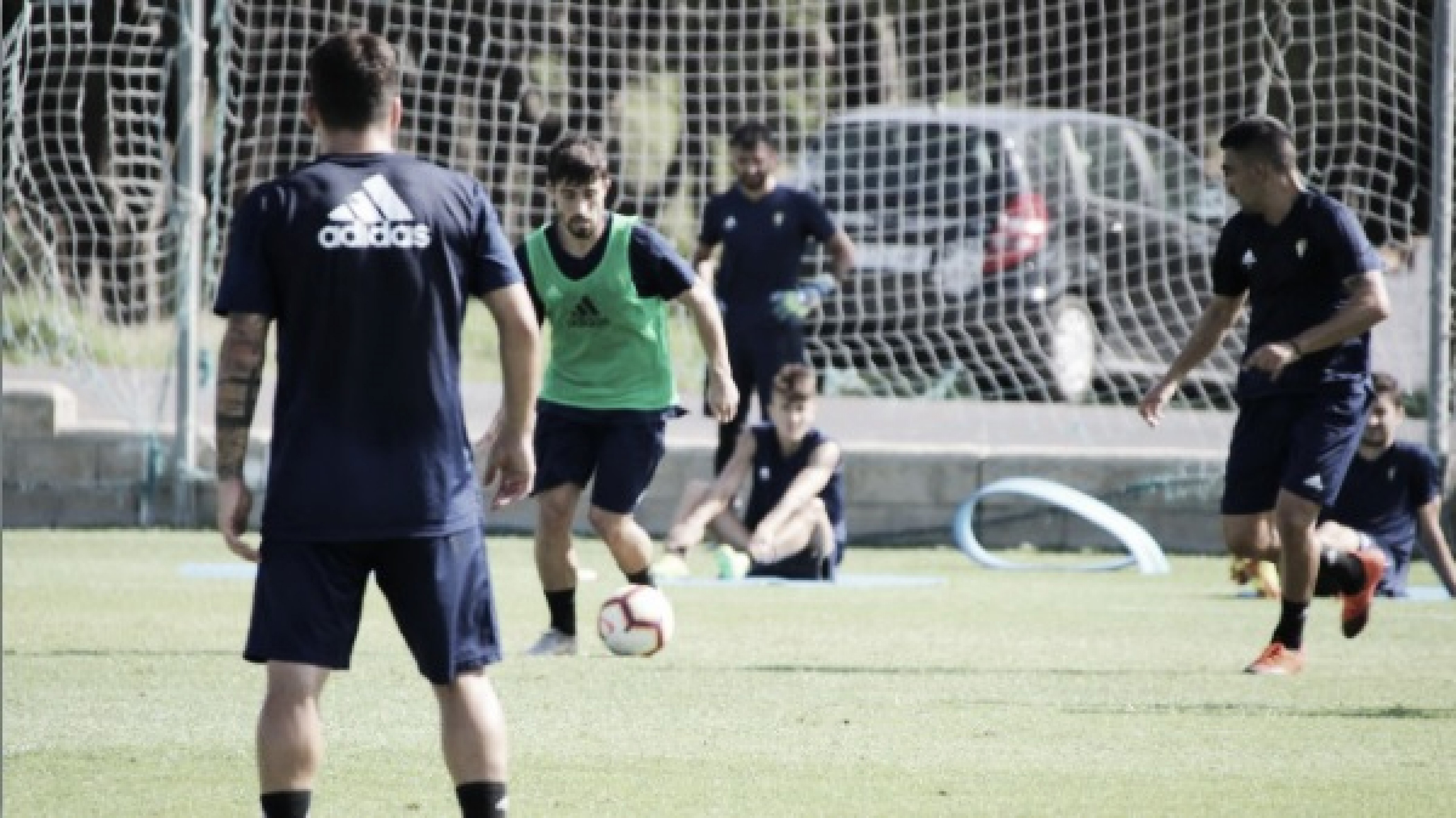 Jairo y Garrido vuelven a entrenar con el equipo
