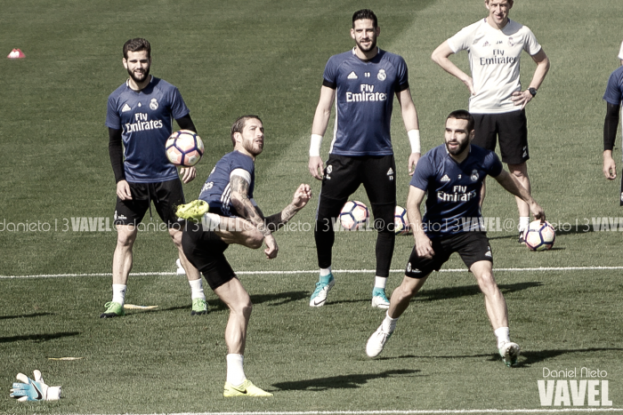 Entrenamiento Real Madrid, 6 de febrero de 2018