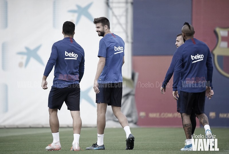 El Barcelona vuelve a los entrenamientos El Barcelona vuelve a los entrenamientos