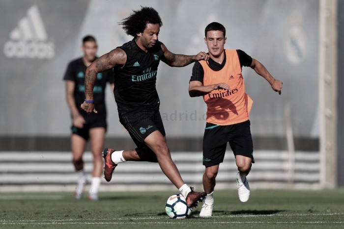 El Real Madrid completa su segundo entrenamiento de la semana