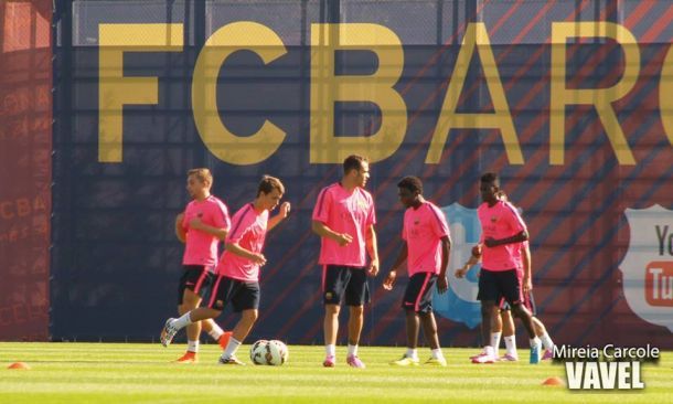 Novedades en la segunda semana del Barça de Luis Enrique