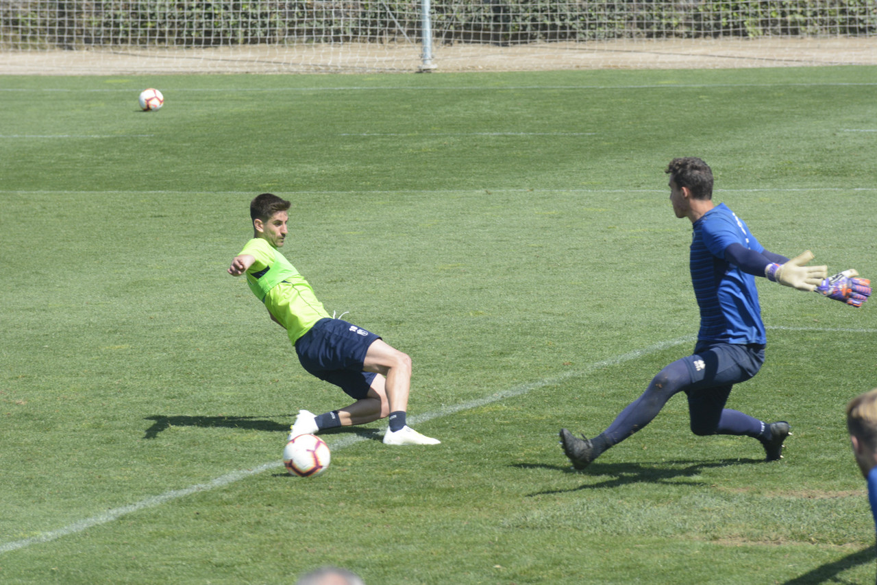 El Granada CF se prepara para visitar al Sporting con tres entrenamientos