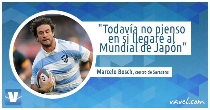 Marcelo Bosch: "No sé cuánto tiempo más jugaré al rugby profesional"