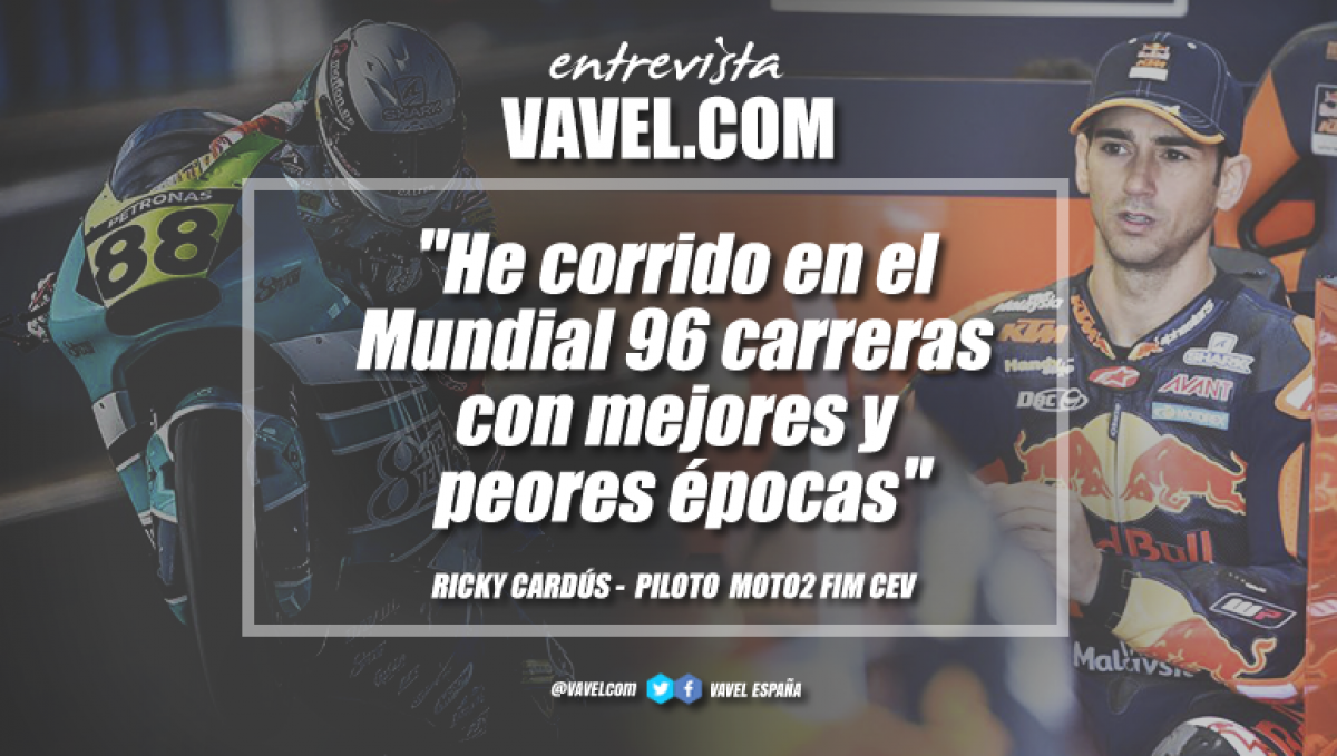 Entrevista. Ricky Cardús: "La clave de siempre acabar en el podio fue el equipo"