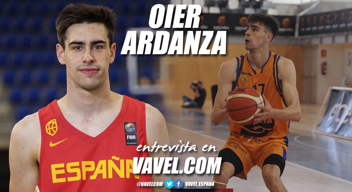 Entrevista. Oier Ardanza: "Entrenar con el primer equipo te da ánimo, fuerza e ilusión para seguir trabajando"