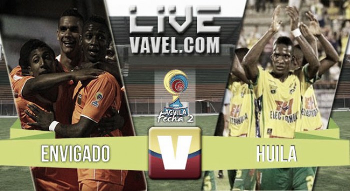 Resultado Envigado vs Huila en Liga Águila 2016-II (1-0)
