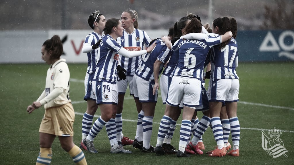 El 1x1 de la Real femenino ante el Espanyol