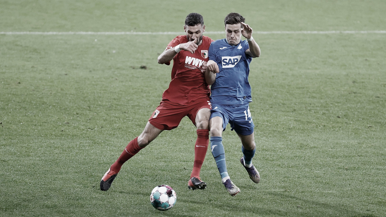 Un gran Hoffenheim vence a un desafortunado Augsburgo Un gran Hoffenheim vence a un desafortunado Augsburgo