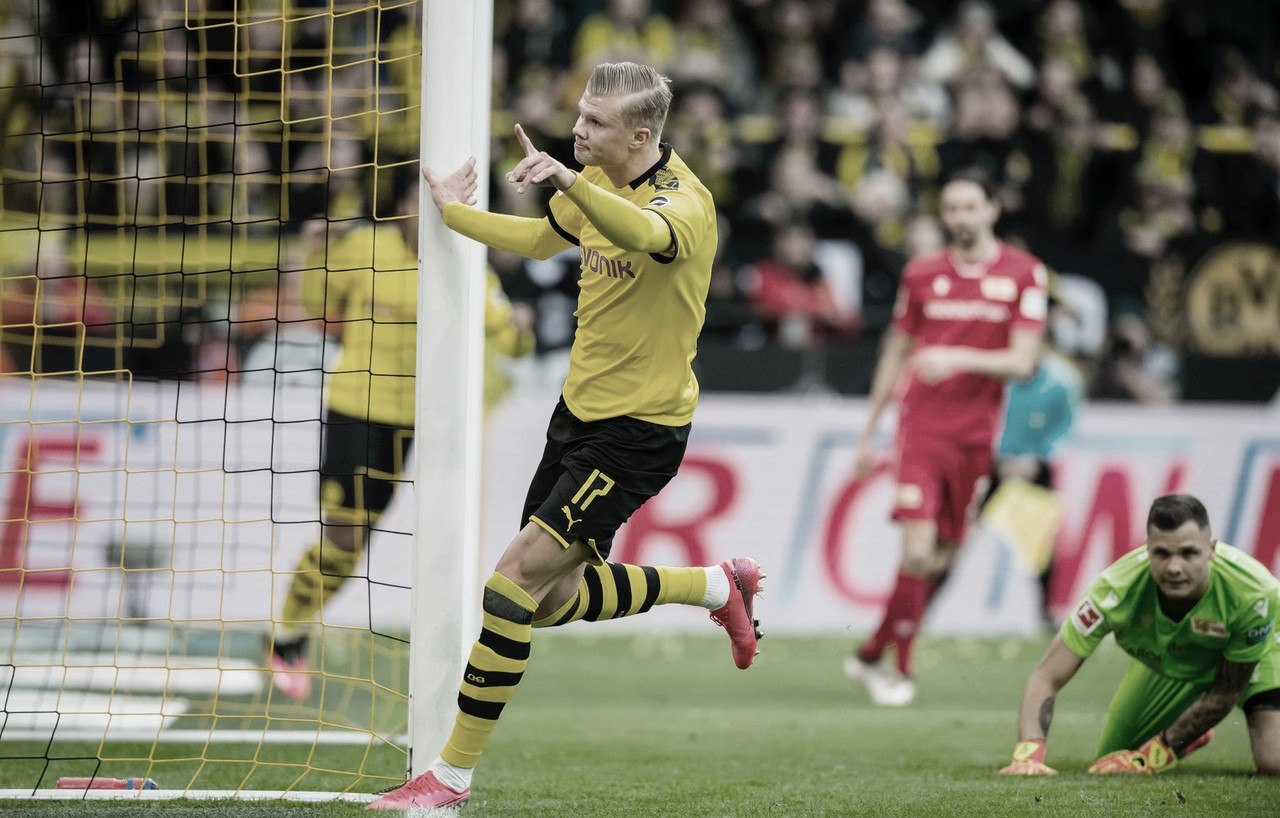 Borussia Dortmund goleó 5-0 al Union Berlin