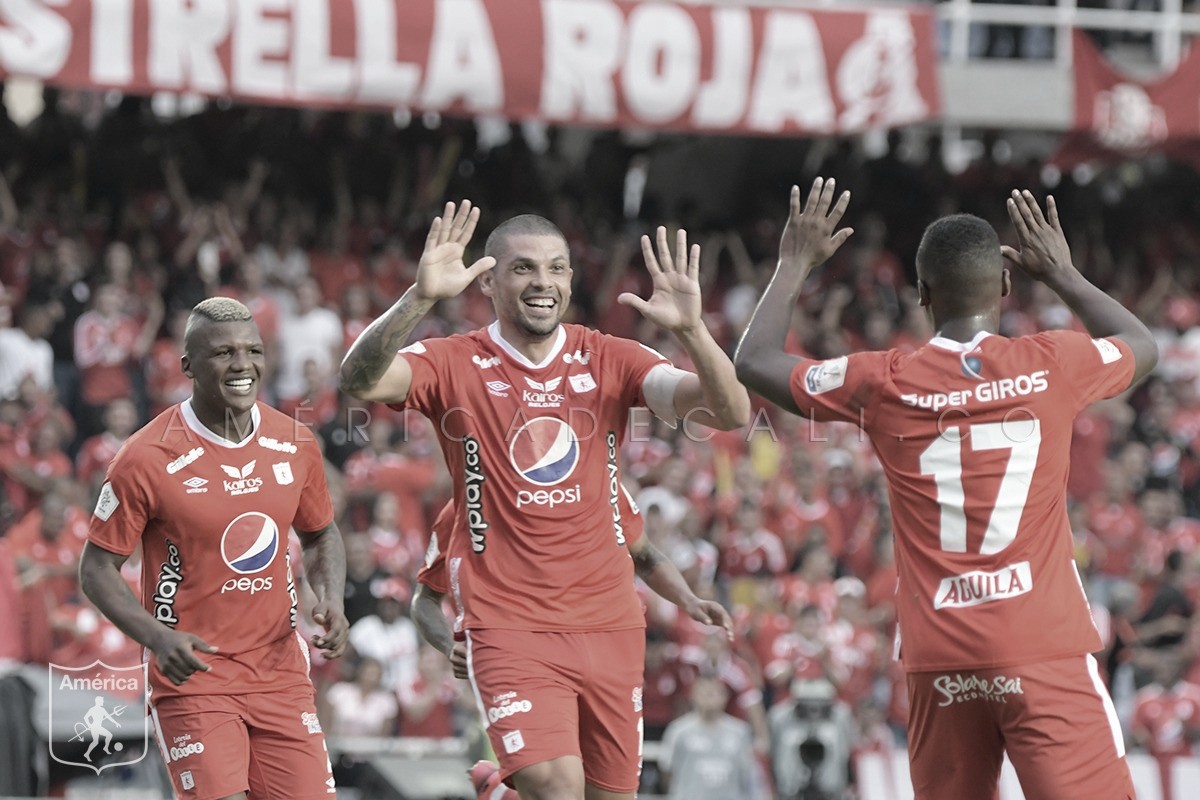América 2-0 Medellín: así les fue a los jugadores del cuadro 'escarlata'