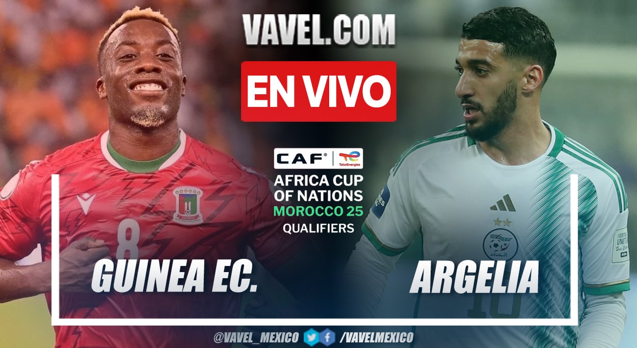 Guinea Ecuatorial vs Argelia EN VIVO, ¿cómo ver transmisión TV online en Eliminatorias de la Copa Africana? | 13 Noviembre 2024