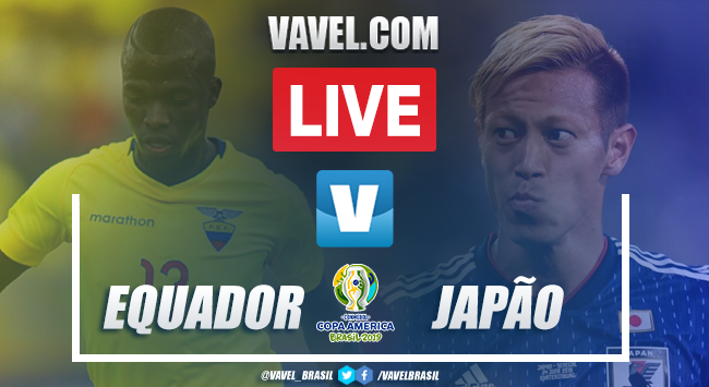 Gols e melhores momentos Equador 1x1 Japão pela Copa América