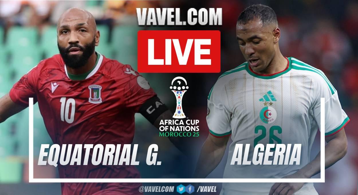 Goals and Highlights: Equatorial Guinea 1-3 Algeria in Africa Cup of Nations