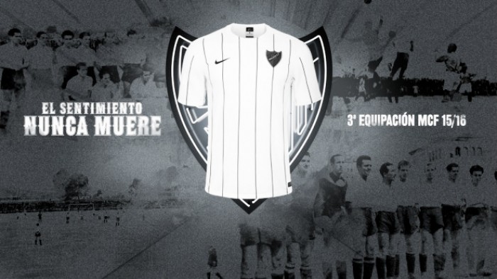 El Málaga CF presenta su tercera equipación