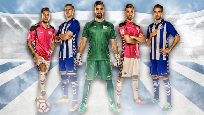 Presentadas las camisetas del Deportivo Alavés 2016/2017