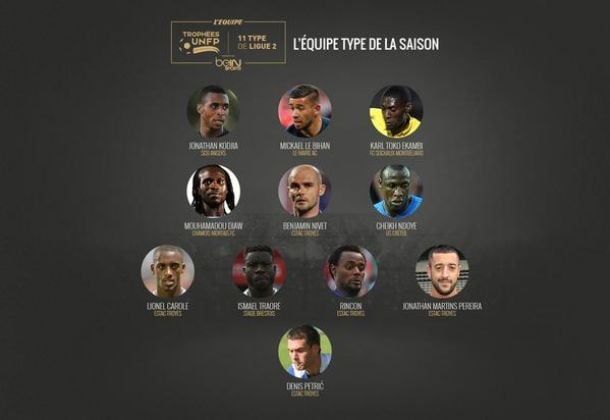 Les Trophées UNFP 2015 version Ligue 2