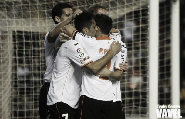 Valencia - Espanyol: puntuaciones del Valencia, jornada 21
