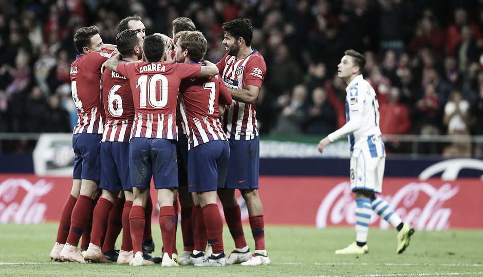Atlético de Madrid vs Real Sociedad: puntuaciones del Atlético, jornada 10 Liga Santander