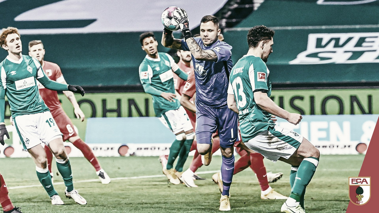 Werder Bremen vence al FC Augsburg en el
final