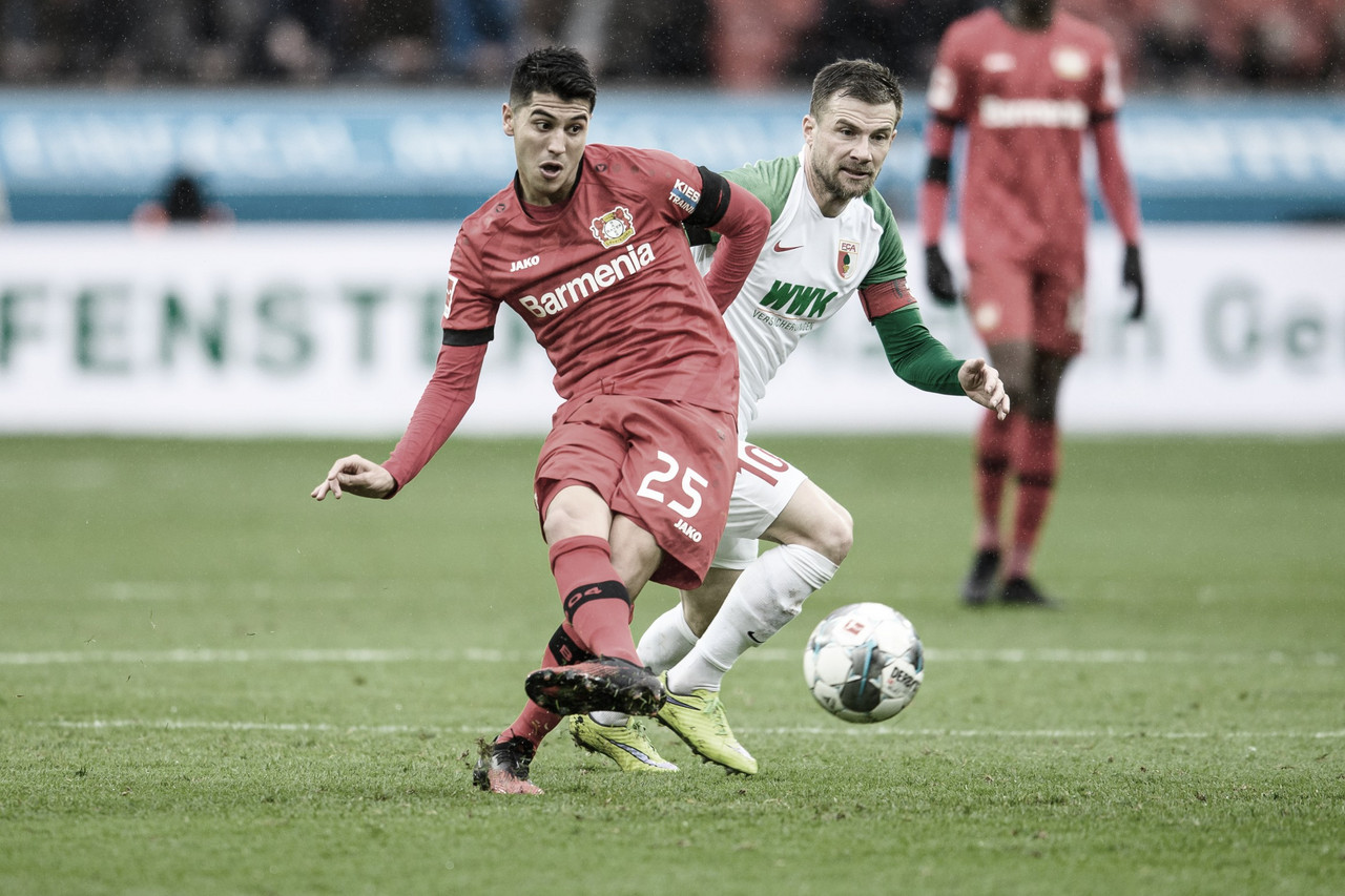 Exequiel Palacios debutó en Bundesliga