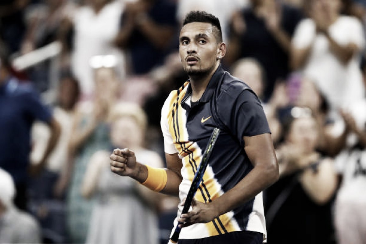 Kyrgios sofre, mas vence Albot e avança para segunda rodada do US Open Kyrgios sofre, mas vence Albot e avança para segunda rodada do US Open