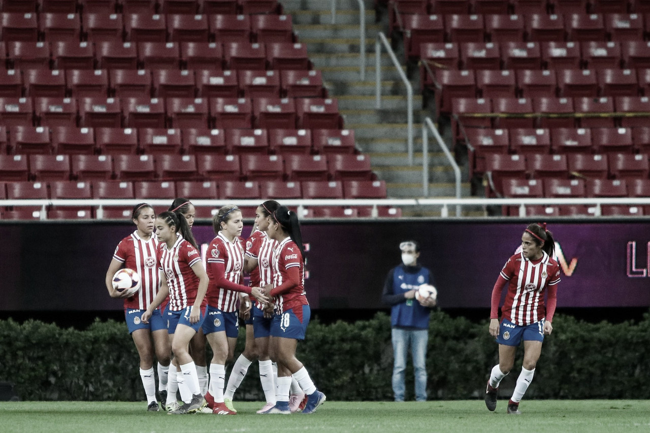 Chivas Femenil inicia el Clausura 2021 con victoria
sobre Juárez Chivas Femenil inicia el Clausura 2021 con victoria
sobre Juárez
